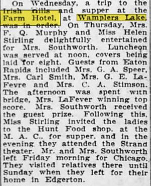 Farm Hotel - Jul 1923 Article (newer photo)